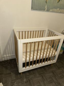 Baby Letto Crib With Mattress