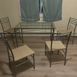 Glass table for sale