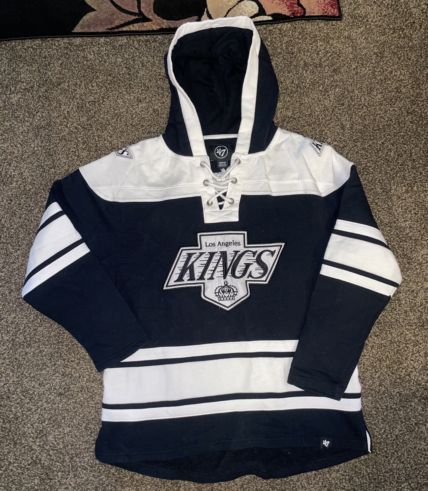 Los Angeles Kings Hoodie Jersey Medium