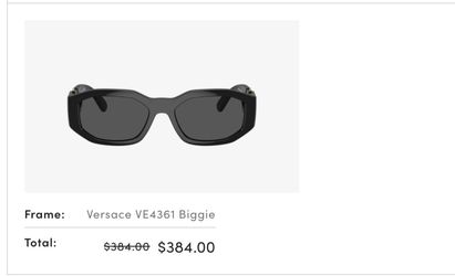 Versace Biggie Glasses