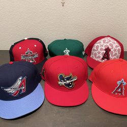 Los Angeles Angels Hats size 7 1/2