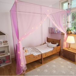 Twin Canopy Bed Frame