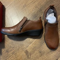Leather Anklet Boots