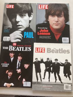 LIFE and TV Guide Beatles Magazines