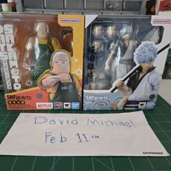 Sakamoto Days And Gintama Sh Figuarts Figures (READ The Listing) 