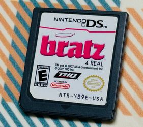 Bratz: 4 Real (Nintendo DS, 2007) Cartridge Only Tested/Works Fast Shipping D598