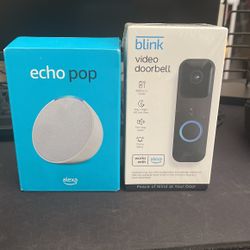 Echo Pop & Blink Video Doorbell Combo