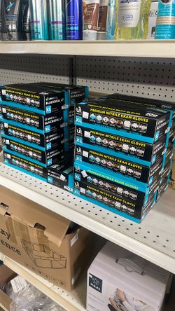 Premium Nitrile Exam Gloves, BOOMwarehouse 