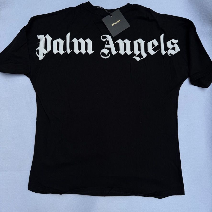 Palm Angels Classic Logo Print T-shirt Black Large