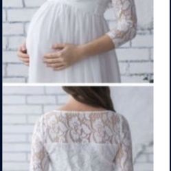Maternity dress for photo shoot