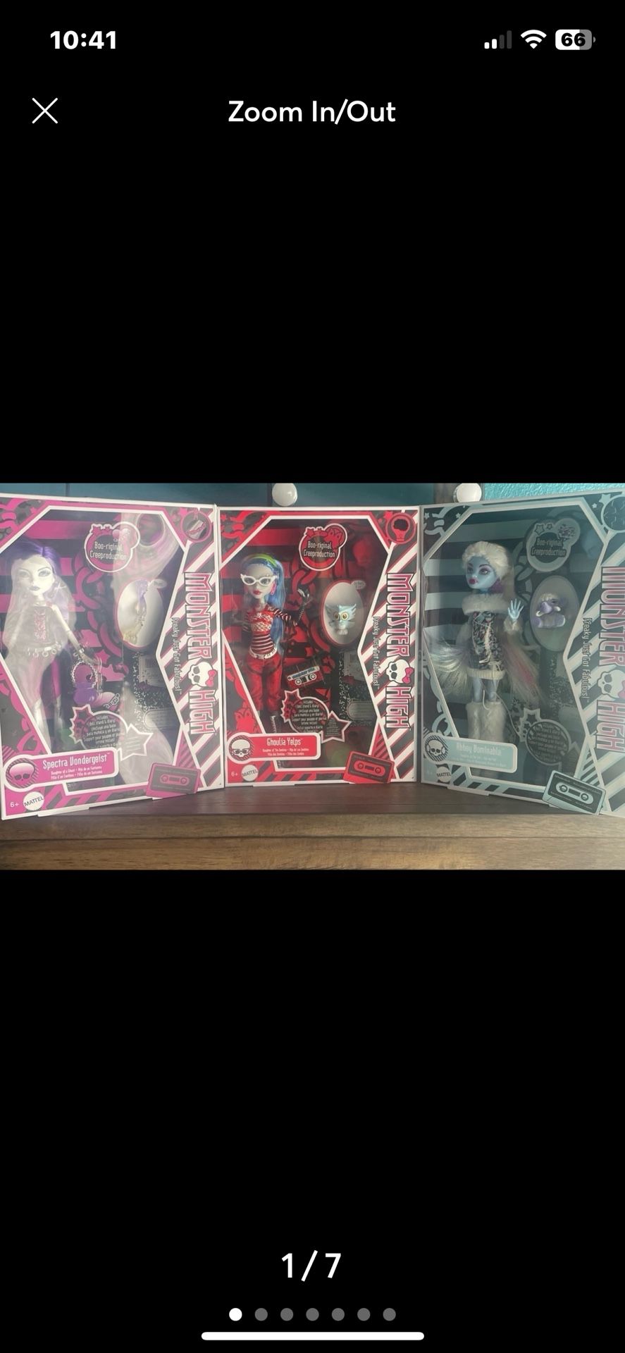 Complete 2024 Set Of Booriginal Creeproduction Monster High Dolls