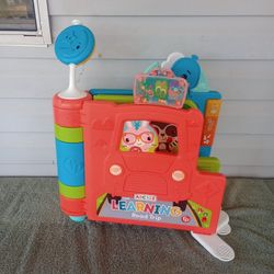 Fisher-Price Sit-to-Stand Giant Activity Book Infant to Toddler Learning Toy