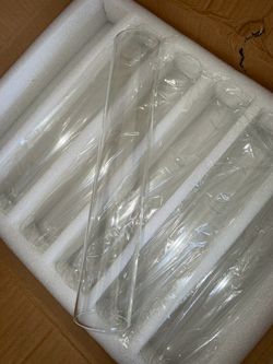 Clear Glass Cylinder Hurricane Sleeves