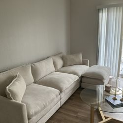 Sectional Sofa With Free Coffee Table 