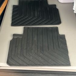 All Weather Rear Seat Floor Mats