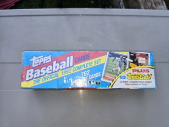Sealed Box Of Baseball Cards.