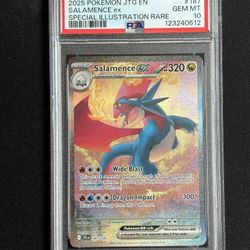 Salamence Journey Together #187 PSA 10 *New Cert