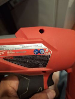 Milwaukee m18 fuel 18ga brad nailer...tool only