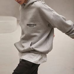 ESSENTIALS Light Oatmeal Hoodie