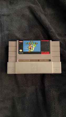 Super Mario World SNES Cartridge