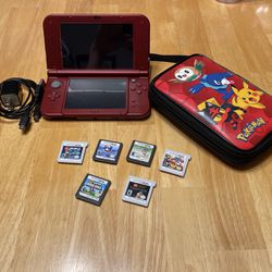 Nintendo 3Ds XL RED 