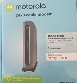 Motorola 24X8 Cable Modem