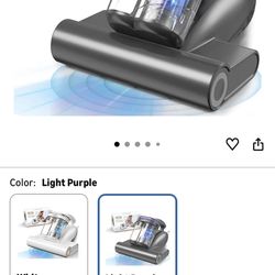 UZK Light Purple Mattress Vacuum Cleaner