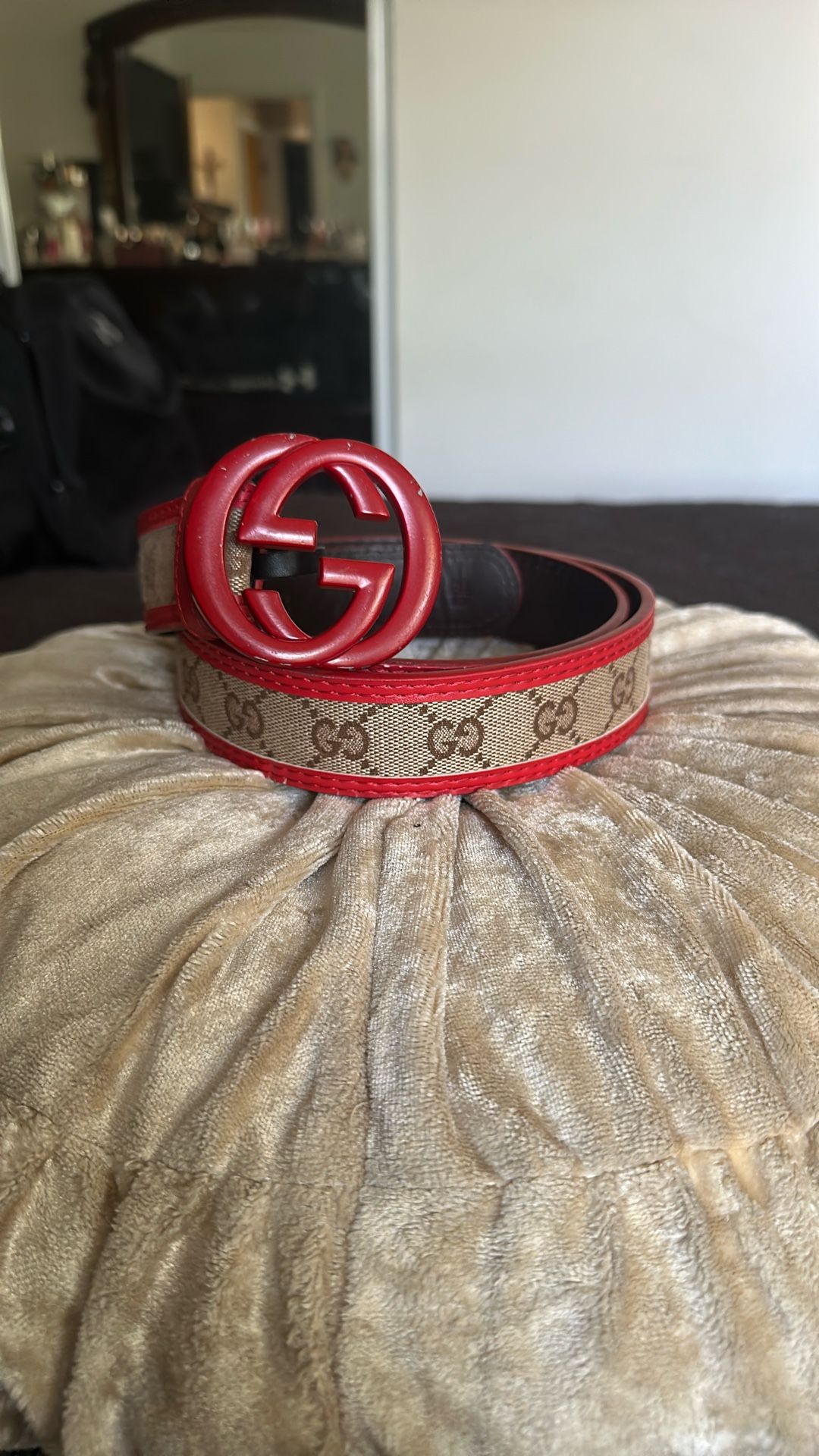 Authentic Gucci Belt For Men Size 48