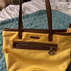 Michael Kors Yellow tote