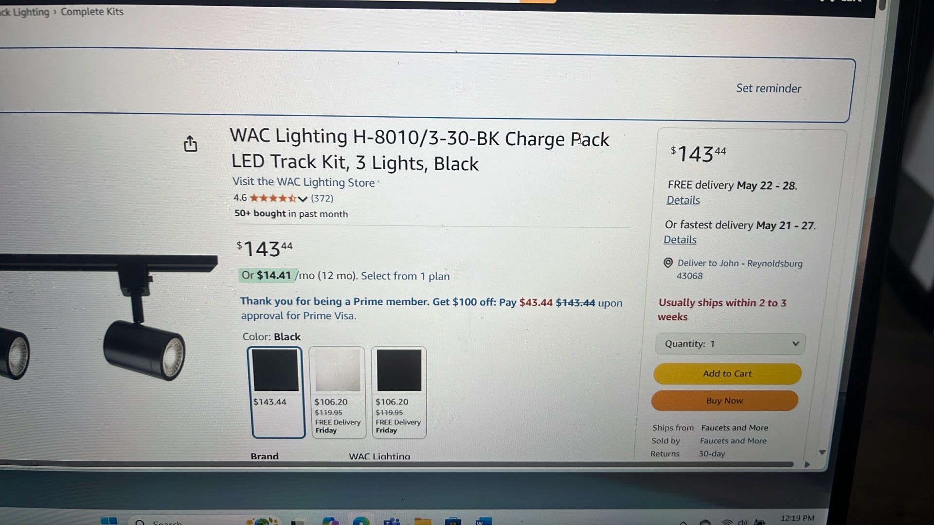 LED Track Light