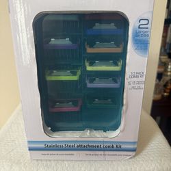 Oster 10 pc Stainless comb kit