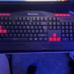 Keyboard Or Keyboard Mouse And Mousepad 