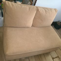 Dark Yellow  love seat
