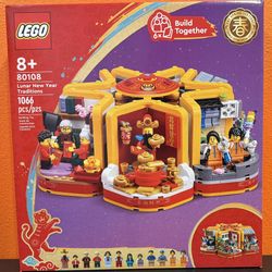 LEGO Lunar New Year Traditions #80108 New Sealed Box