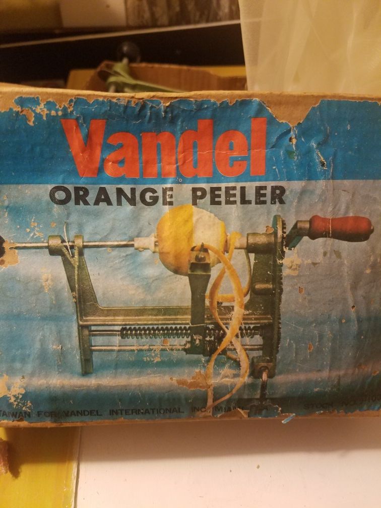 Antique orange peeler Vandel for table.