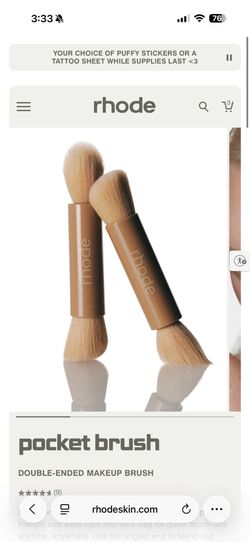 Rhode pocket brush