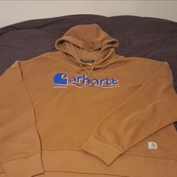 Carhartt brown tensil hoodie