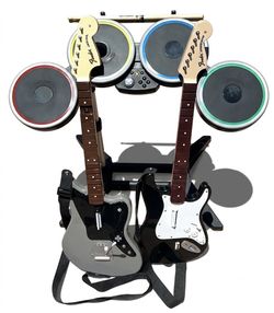 Xbox One Rock Band 4 Bundle Drums & Guitar