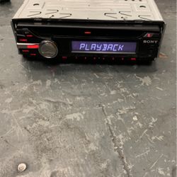 Sony CD Stereo Detachable Face