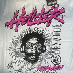 HELLSTAR STUDIOS SOUNDS LIKE HEAVEN TEE ‘White’