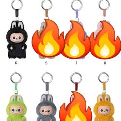 AUTHENTIC SEALED Pin for Love LETTERS N / O / R / V / W / Y / Z Labubu PopMart