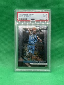 2018 Panini Prizm Kevin Garnett Mint PSA 9