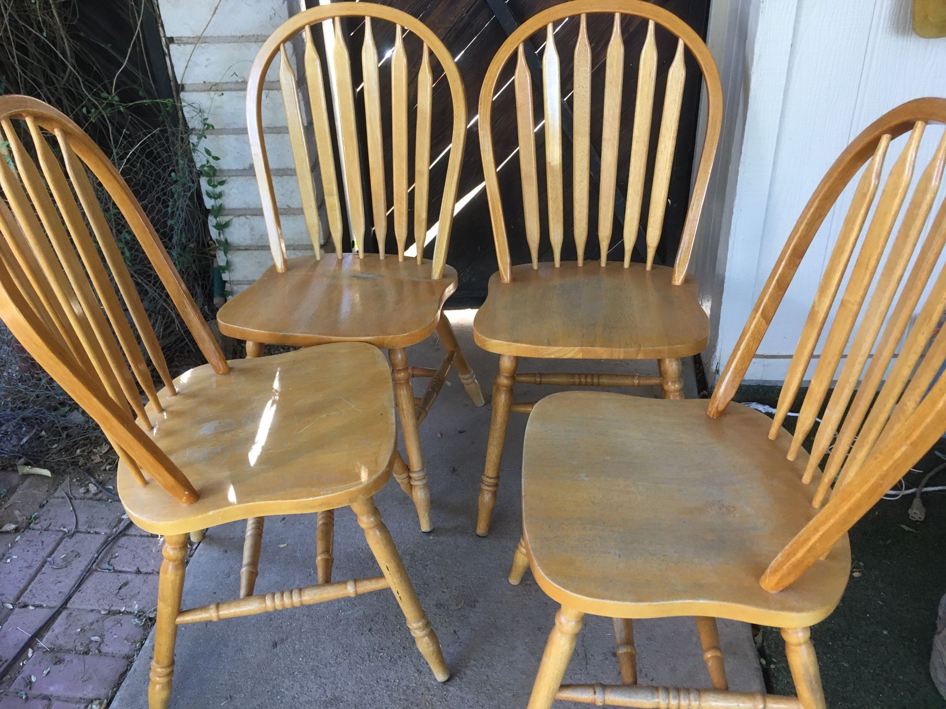Sturdy kitchen chairs no dining room table just 4 chair