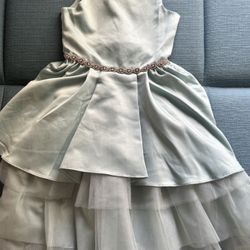 Rare Edition Big Girls Dress With Cardigan