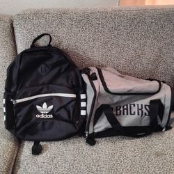 Adidas Backpack & Duffle Bag 