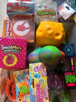 4 x 38 Squishies bundle
