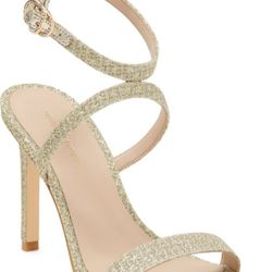 Stuart Weitzman Crystal Buckle 95 Sandal 