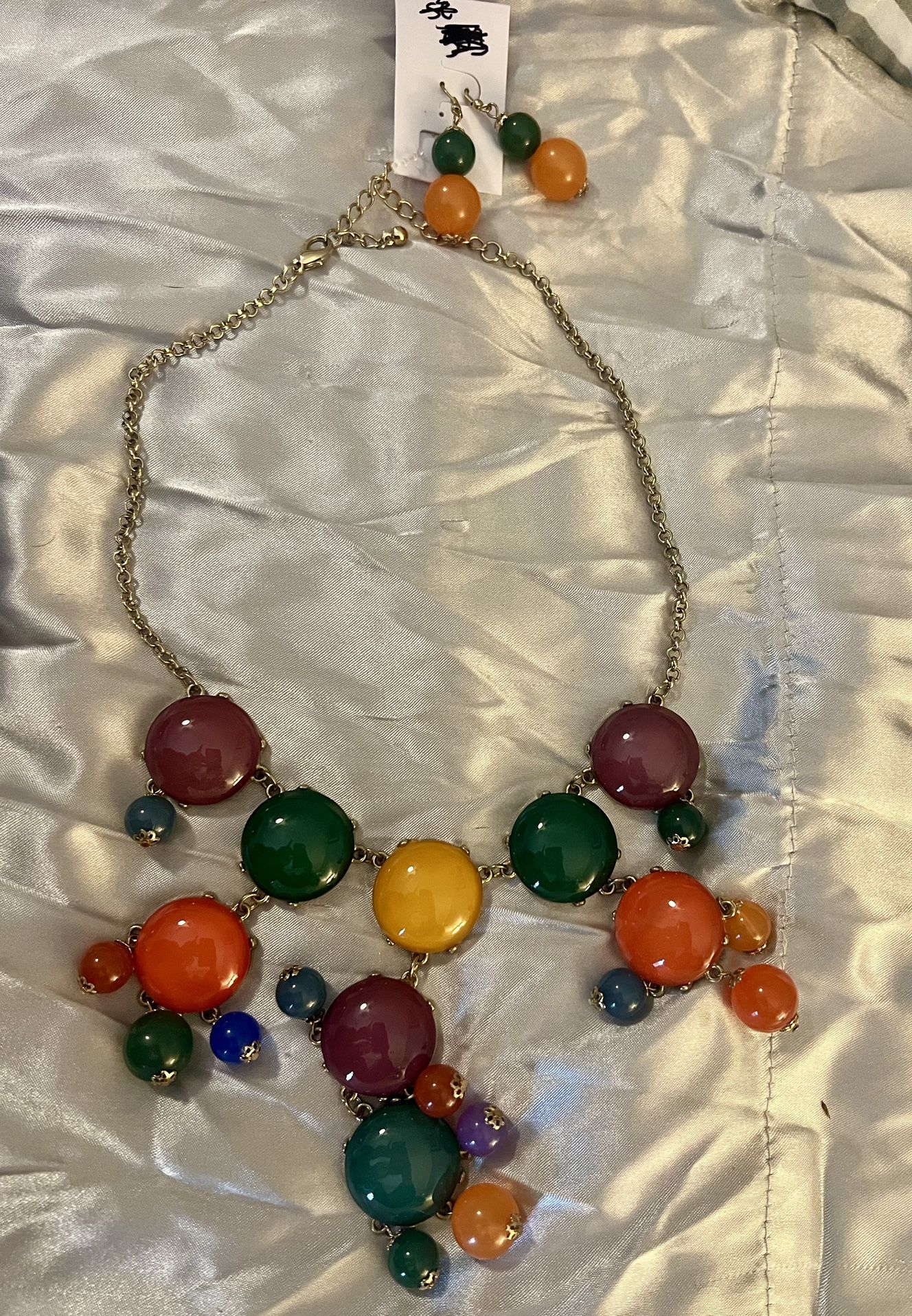 Vintage Colorful Necklace