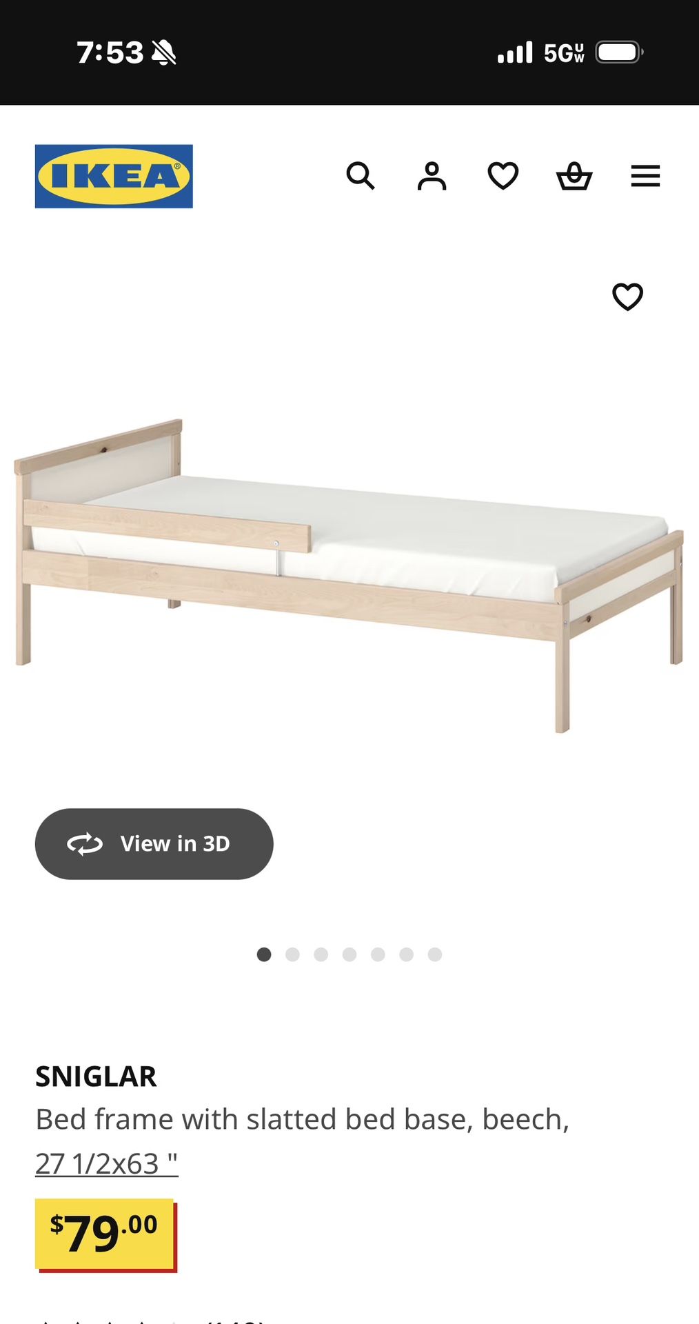 Toddler Bed With Mattress