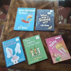 Dr. Seuss Book Lot (5)